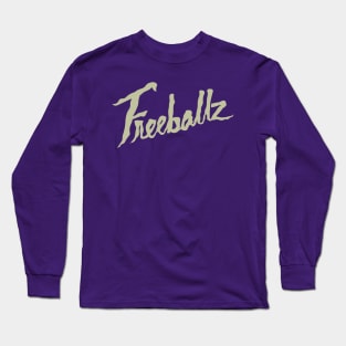 Freeballz Logo Tan Long Sleeve T-Shirt